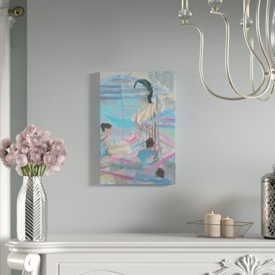 « rêvasser », reproduction sur toile Beach Fashion II