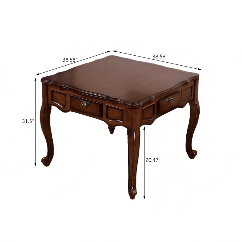 Machine à Mahjong en bois massif deux-en-un avec table de Mahjong et fonction de table à manger pour les règles chinoises