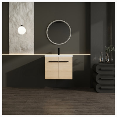 Meuble-lavabo simple avec plateau 23,62 Cahokia