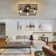 19.68'' Crystal Square Caged Flush Mount Ceiling Fan with Light Kit and Remote