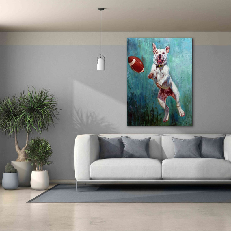 «Hail Mary» par Lucia Heffernan, art mural sur toile, H 54 po x l 40 po x P 1,5 po