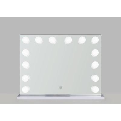Miroir de salle de bain/meuble-lavabo lumineux Syn