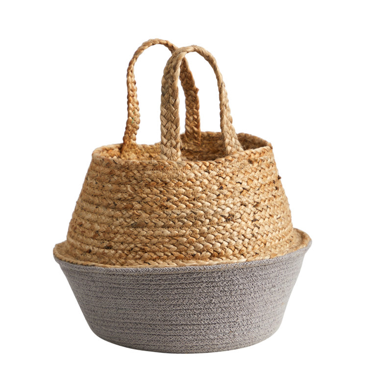 Ammarah Handmade Cachepot, Gray