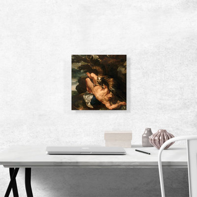 «Prometheus Bound» par Peter Paul Rubens - reproduction d'art sur toile tendue