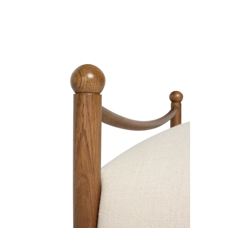 Lilac Upholstered Stool