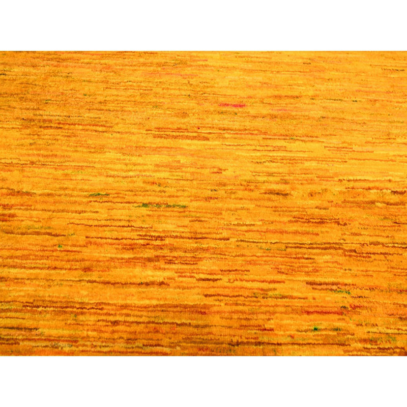 Tapis noué à la main en soie de couleur unie de couleur unie 9 pi x 11 pi 10 po 369B808EC02C42C98A8BA1A054B24A99