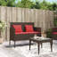 Banc de patio avec coussins Vidaxl-97884434