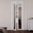 1-Lite Mirrored Pivot-French Solid Core Doors With Installation Hardware Kit-100152569