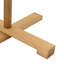 Wooden Christmas Tree with Stand Brown Bamboo-1332313352