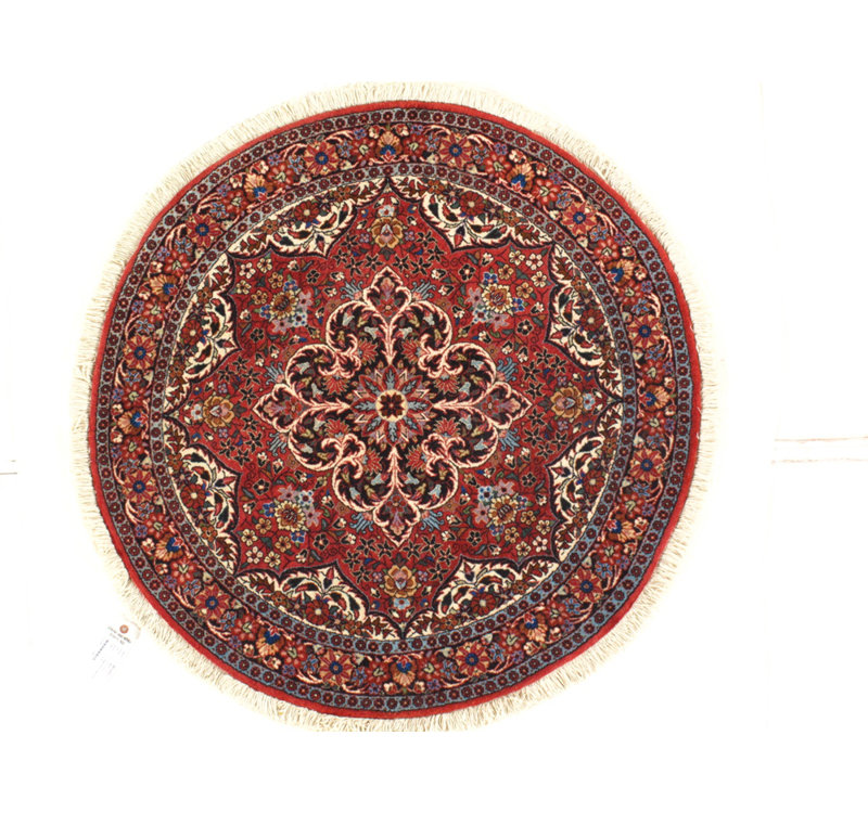 Fine Hand Knotted Round rug 3'3"X 3'3"