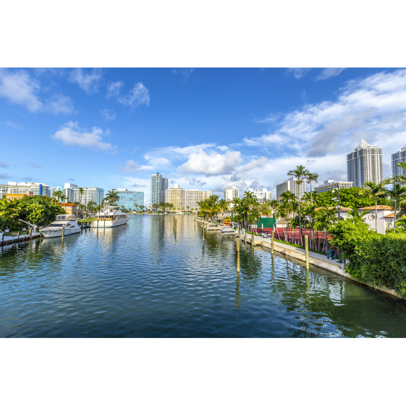 Oisin Miami Beach - Wrapped Canvas Print, 30cm H x 46cm W x 3.8cm D