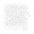 River Rock Snow Random Sized Marble Pebbles Mosaic Wall & Floor Tile-36933670