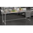 Commercial Stainless Steel Kitchen Prep and Work Table with Backsplash