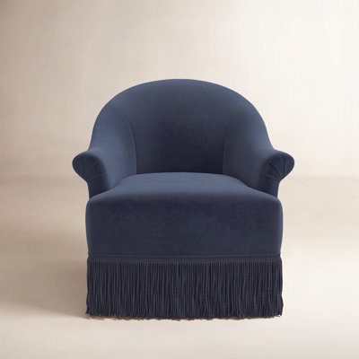 Marie Velvet Swivel Chair