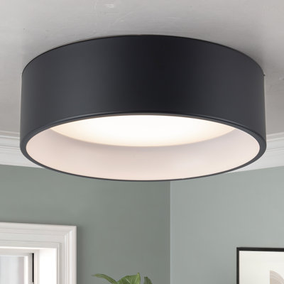 Bodine Dimmable Integrated LED Drum Flush Mount
