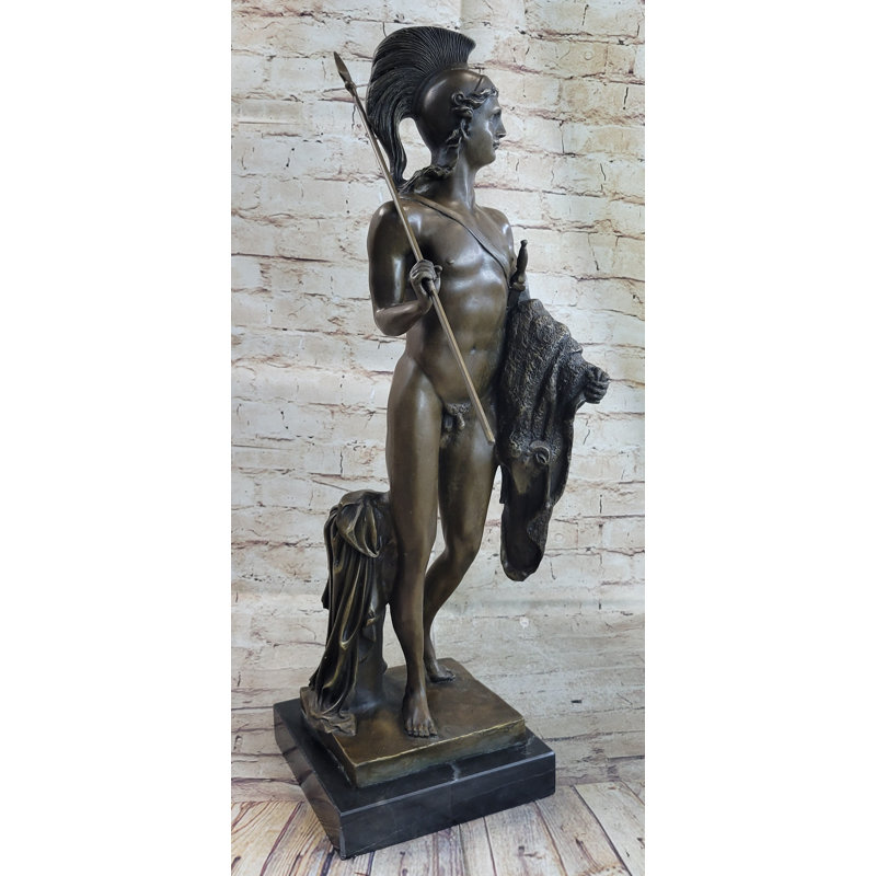 Sculpture grecque Spartan Warrior
