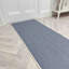 Runner Solid Colour Flatweave Area Rug-1585073962