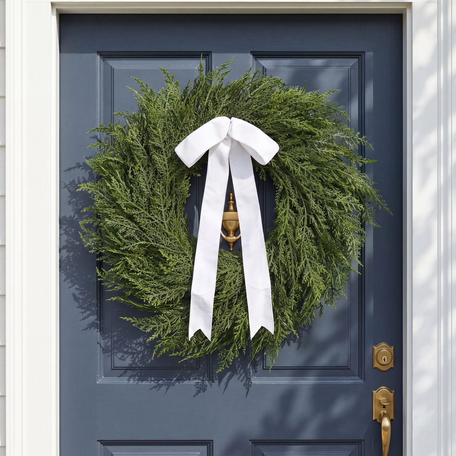 5" Front Door Christmas Wreath