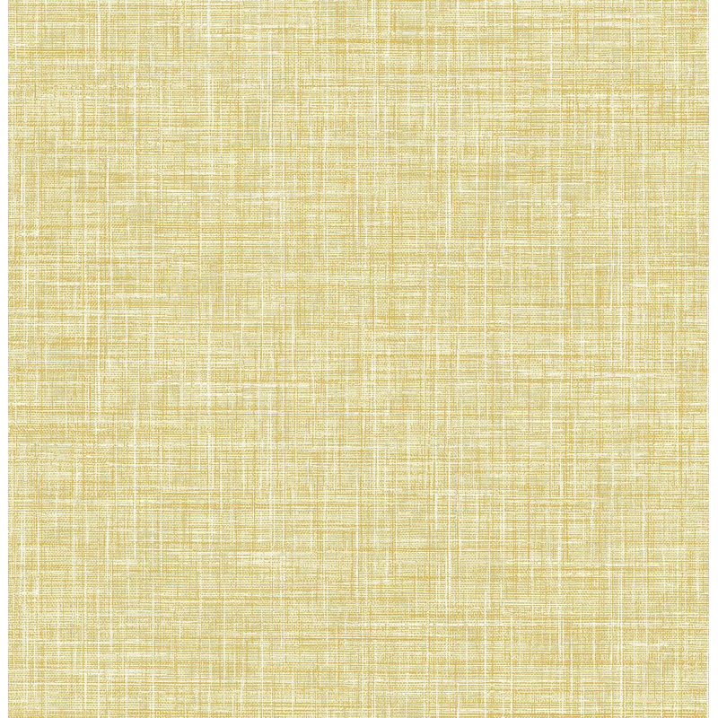 Rouleau de papier peint imprimé L 33 pi x l 20,5 po Amara Linen, Orange clair
