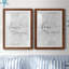 Une maison - ensemble de 2 reproductions d'art textuel-1092425822-1092425823-1092425808