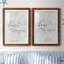 Une maison - ensemble de 2 reproductions d'art textuel-1092425823-1092425808-1092425822