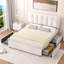Lit plateforme tapissier avec rangement Cahlin-612551524-612551522