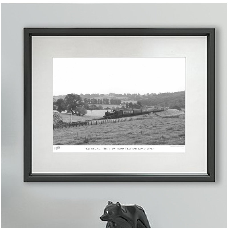 Freshford, The View From Station Road C1955 - Single Picture Frame Print, 40cm H X 50cm W x 2cm D