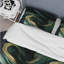 Rich Emerald And Gold Marble Pattern II - Ensemble de housse de couette en marbre-1318737875
