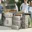 Tiroirs 15,7 po en acier inoxydable