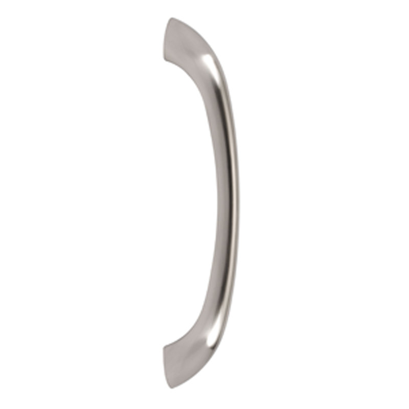 Poignée arche 8" center to center, Nickel satiné
