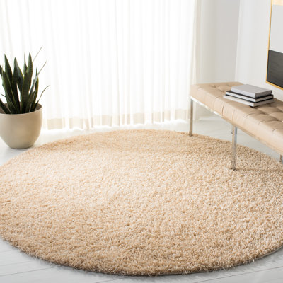 Assar Hand-Tufted Creme Area Rug
