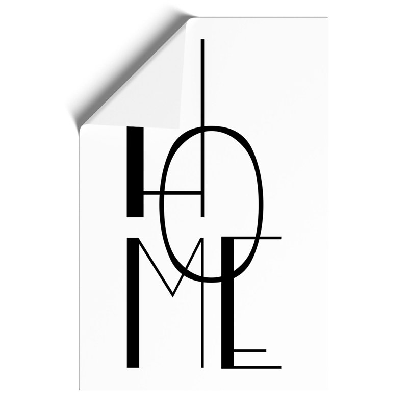 Home - Frameless Print, 59cm H x 42cm W x 0.1cm D