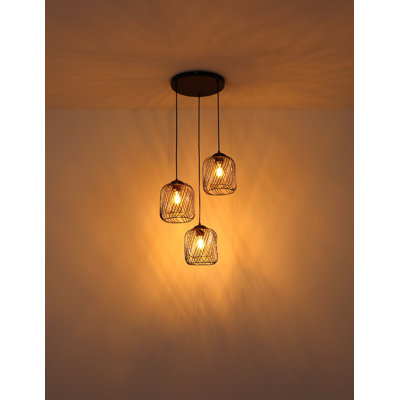 Annaliece 3 - Light Geometric Pendant