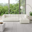 Canapé modulaire en chenille 112,2 po-385146427