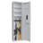 53" Fingerprint Touch Panel In-Wall Safe,Hidden Wall Gun Safe for Rifles with Adjustable Shelves,Assembled Storage Multifunctional Wall Safe for Firearm and Valuables (Black-Fingerprint)-114169791