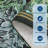 Botanical Forest Area Rug for Living Room, Washable Jungle Soft Low Pile Floor Cover, Non Slip Stain Resistant Carpet-432375195-432375172