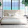 Elison Platform Bed with Fabric Upholstered Headboard and Wooden Slats