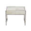 Banc rembourré avec tabouret Upholstery