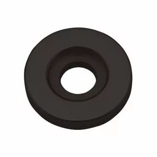 Pull Backplate, 0.6" H x 0.6" W x 0.1" D, Oil Rubbed Bronze