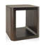 Table de bout Jahmia, noyer foncé