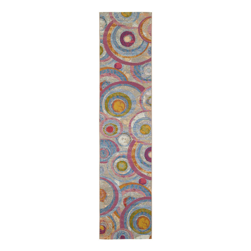 Keazia Indoor/Outdoor Area Rug, Runner 2'7" x 12'