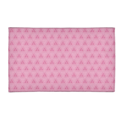 Chenille Geometric Indoor Rug