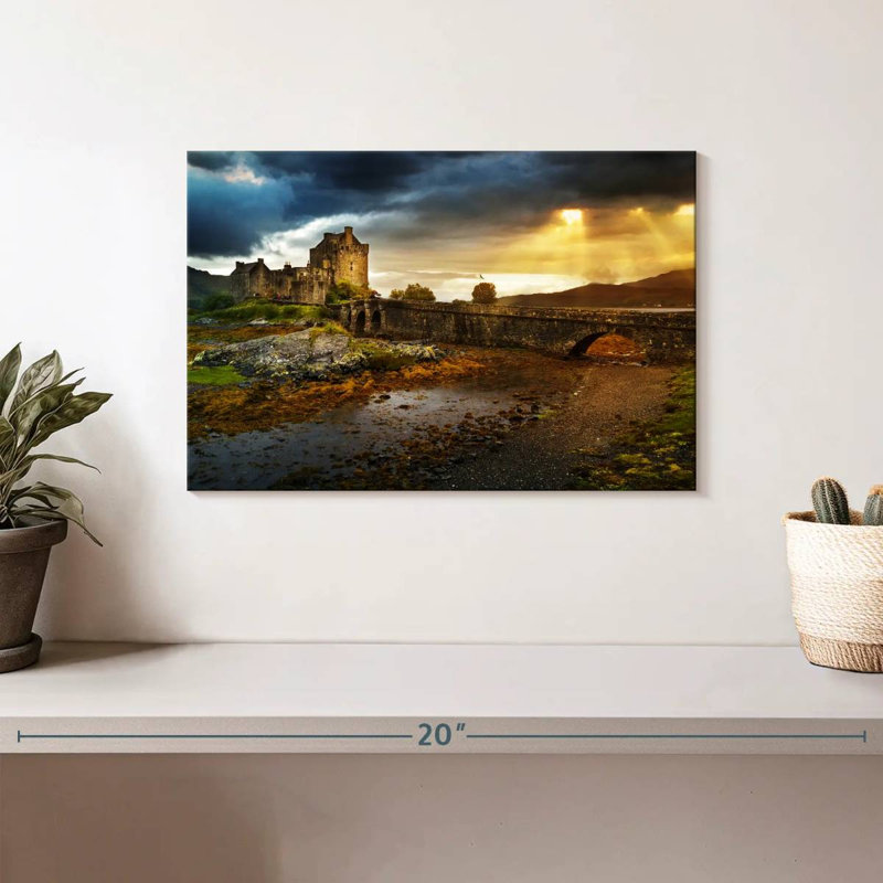 Lilie Eilean Donan Castle, H 8 po x l 12 po