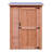 Cedar Wooden Heavy Duty Lean-To Storage Shed With Single Door