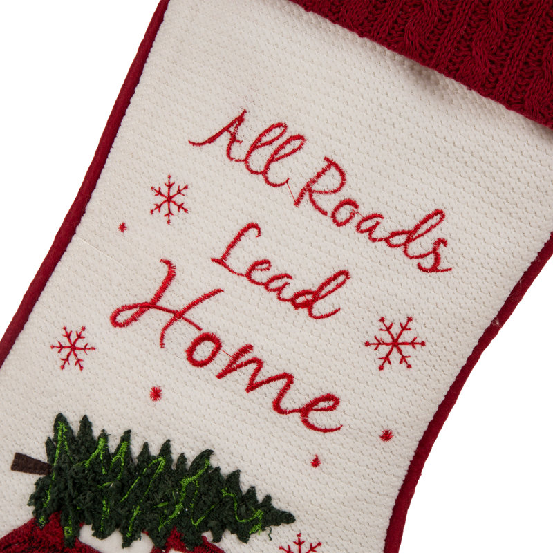 Chaussette de Noël camion