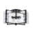 Sereya 4-Light Drum Handcrafted Textured Glass Semi-Flush Mount-2059762633