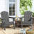 Ergonomically designed resin folding Adirondack chair-328065403