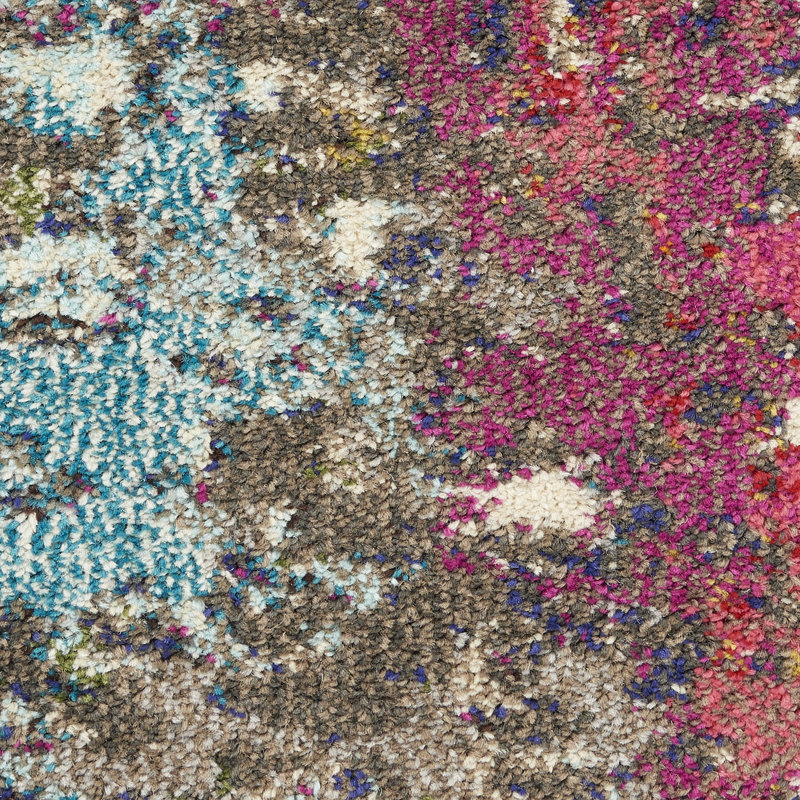 Lucrezia Abstract Area Rug, Rectangle 66cm x 114cm