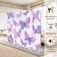 Cloison pliante 6 panneaux séparateur papillon Royal Pastel