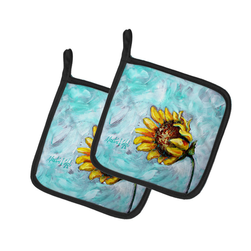 Caroline's Treasures Martin Welch New Artwork Polyester Potholder Set